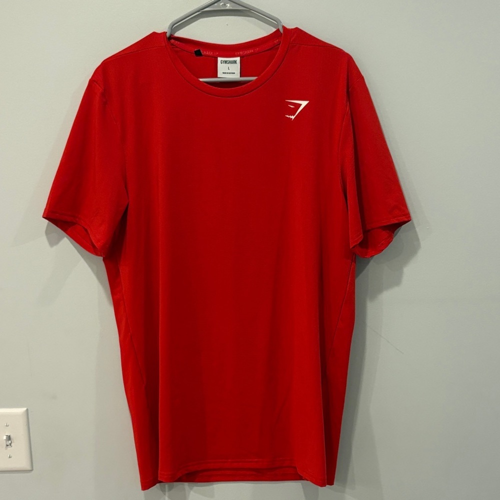 Gymshark Bold Red Short Sleeve Tee
